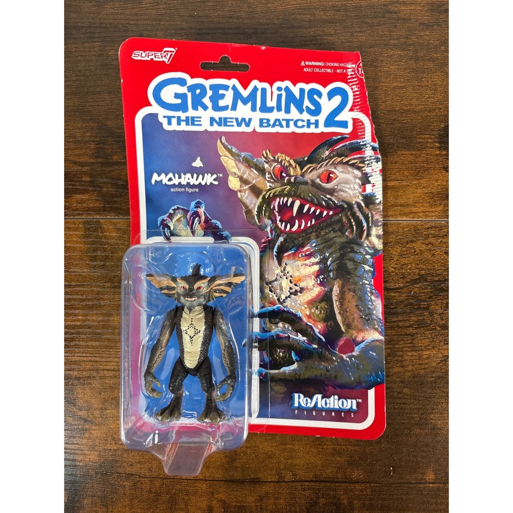 Super7 Gremlins 2 The New Batch Mohawk ReAction Figure Horror Movie Toy